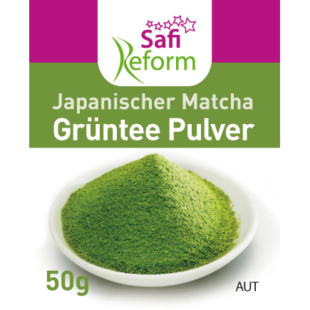 Safi Reform Japanischer Matcha Grüntee Pulver 50 g