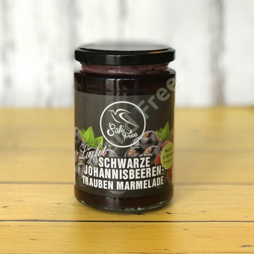 Safi Free Schwarze Johannisbeeren-Trauben Marmelade 350 g