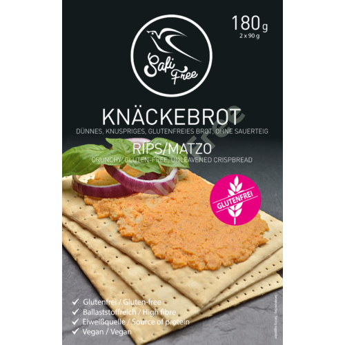 Safi Free Glutenfreies Knäckebrot 180g (2x90g)