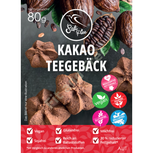 Safi Free Kakao Teegebäck 80 g 