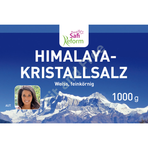 Safi Reform Himalaya Salz feinkörnig (weiß) 1000 g