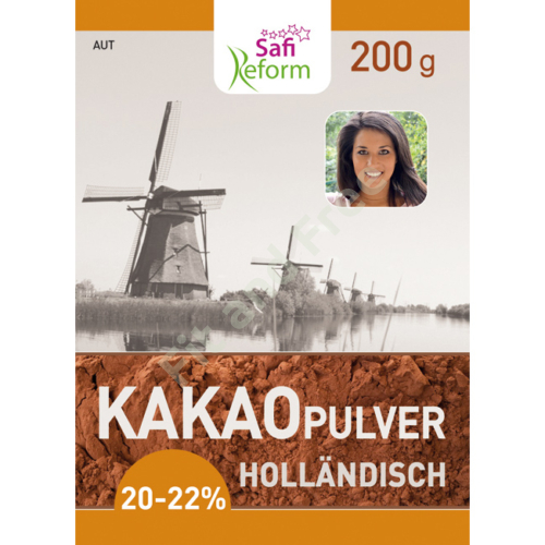 Safi Reform Kakaopulver (holländisch,fettarm) 200 g