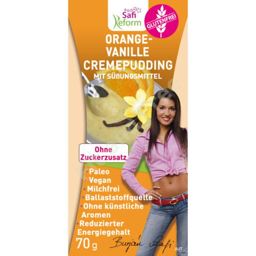 Safi Reform Orange-Vanille Cremepudding 70 g