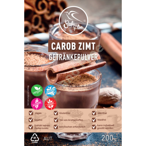 Safi Free Carob Zimt Getränkepulver 200 g