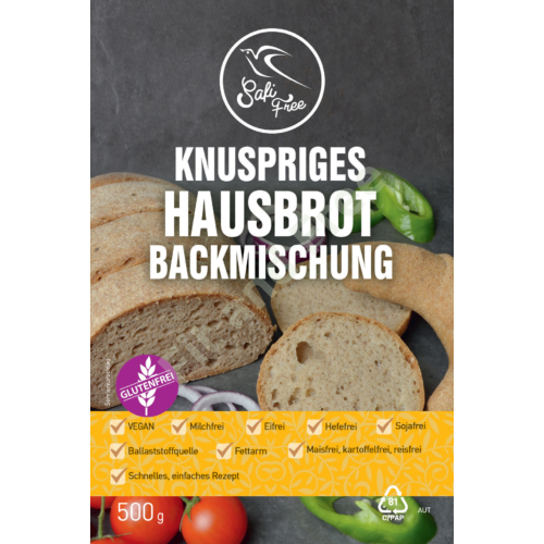 Safi Free Knuspriges Hausbrot Backmischung 500 g