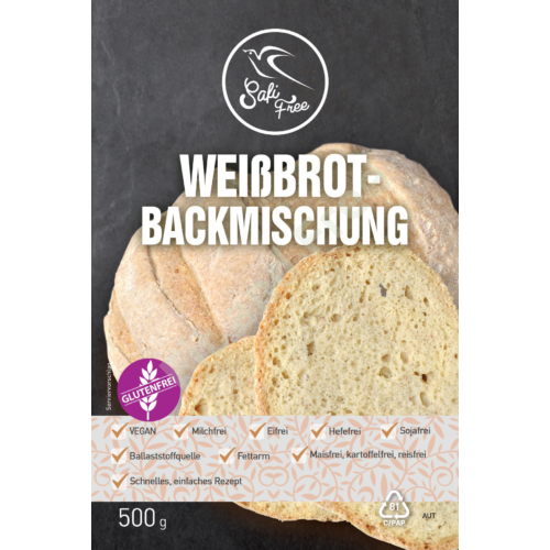 Safi Free Weißbrot-Backmischung vegan 500 g