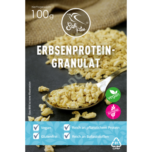 Safi Free Erbsenprotein Granulat 100 g
