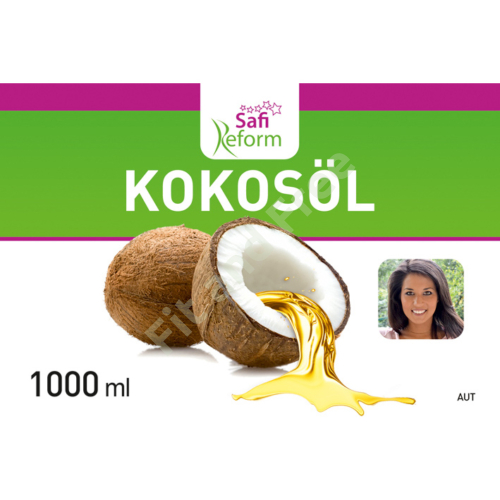 Safi Reform Kokosöl im Eimer (100% gefiltertes, nicht hydriertes Kokosöl) 1L