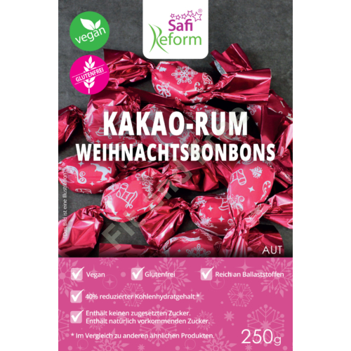 Safi Reform Kakao-Rum Weihnachtsbonbons 250g