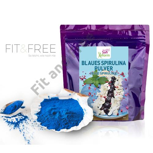 Safi Reform Blaues Spirulina Pulver 100g
